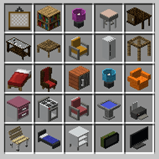 furniture mod for minecraft Download on Windows
