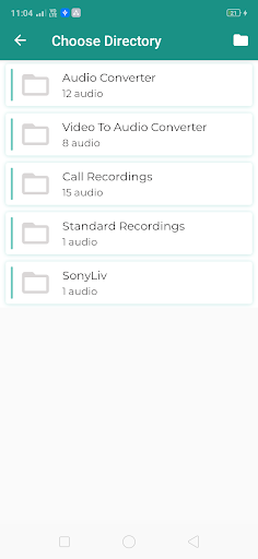 Audio Converter - MP3,M4A,WAV Screen 2