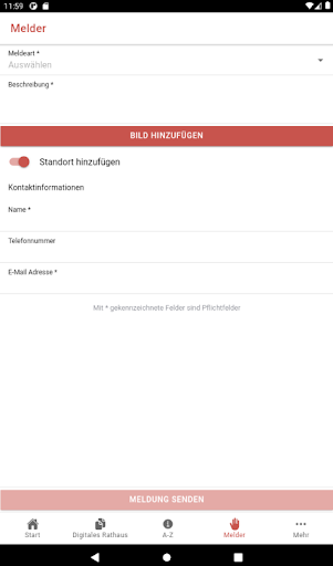 Rathaus App Kümmersbruck Screen 2