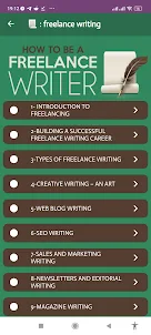 Freelance writer course
