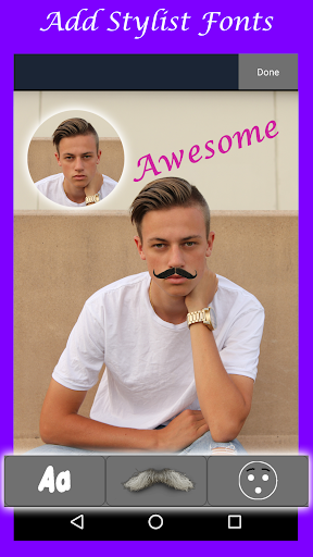 Mustache Photo Editor Screen 3