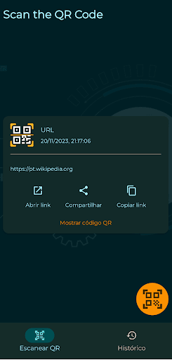 ScanQRX - QR Code Reader Screen 3