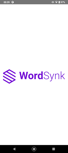Android application WordSynk Network screenshort