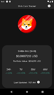 My Shib Coin Price Tracker v1.1.1 (MOD,Premium Unlocked) Free For Android 8