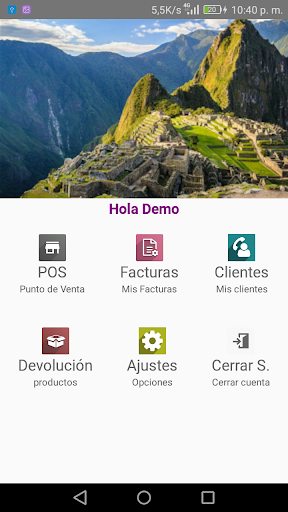 Conflux Punto de venta Screen 2