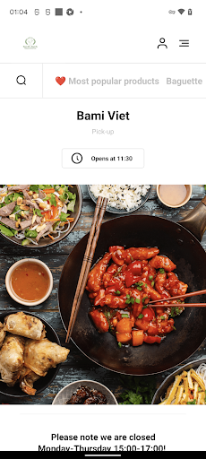 Android application Bami Viet screenshort