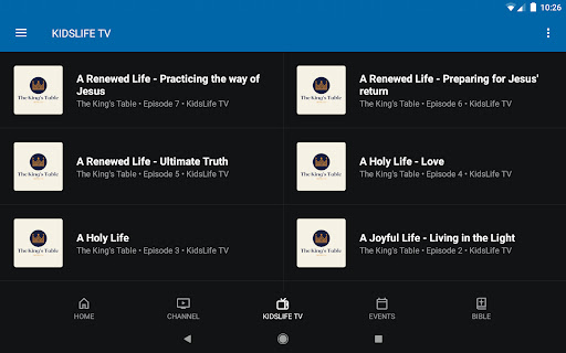 Screenshot of LIFEGATE