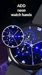 screenshot of Neon Blue Watch Face