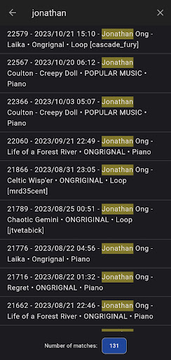 Ong Music Screen 2