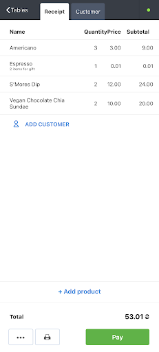 Poster Point-of-sale (POS) Screen 3