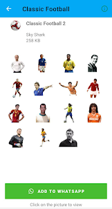 Classic Football Stickers