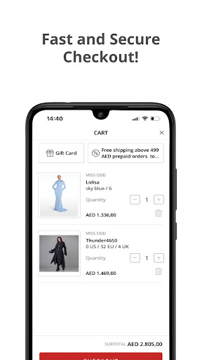 Screenshot of Miss Odd