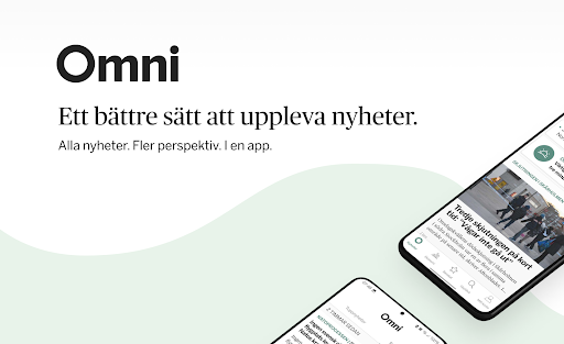 Android application Omni | Nyheter screenshort