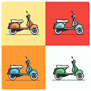 Scooter Wallpaper Art