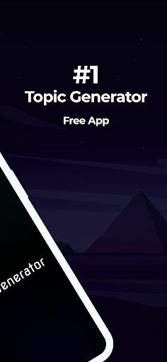 Topic Generator Screen 2