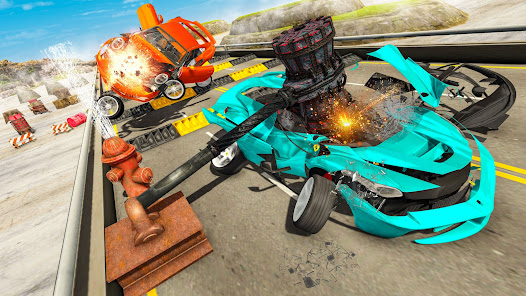 Captura de Pantalla 4 Speed Bumps Car Crash android