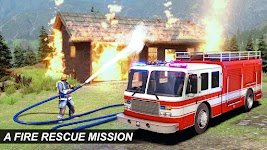 screenshot of Fire Engine Truck Simulator