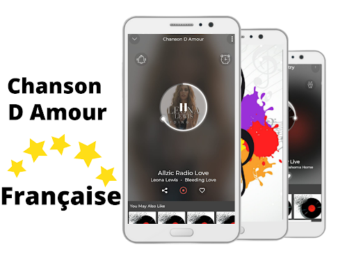 Android application chansons d'amour sans internet screenshort