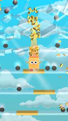 Android application Bird Blaster - Smash Stack 3D screenshort