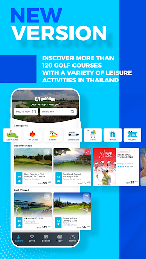 Screenshot of Golfdigg