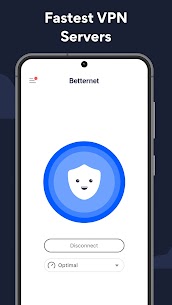 Betternet VPN: onbeperkte proxy MOD APK (premium ontgrendeld) 2