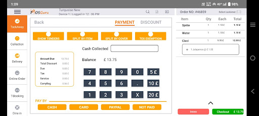 POS Screen 2
