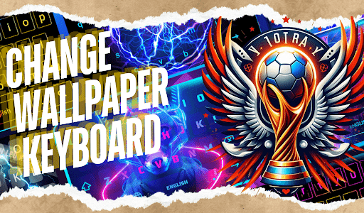 Football logo keyboard Screen 3