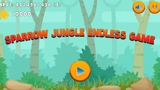 Sparrow Jungle Endless Game