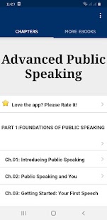 Advanced Public Speaking Capture d'écran