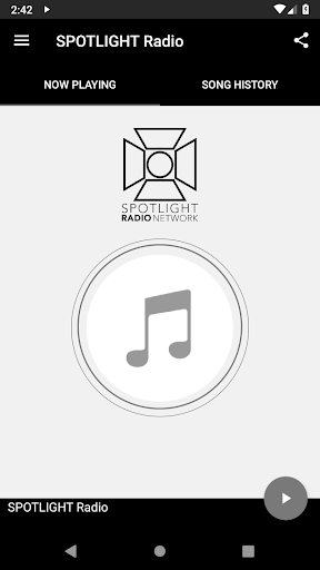 Android application Spotlight Radio Network screenshort