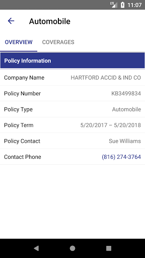Bayou Insurance Services Screen 2