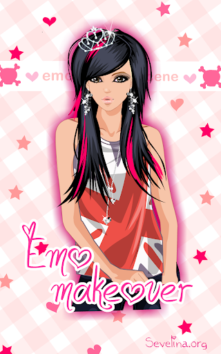 Emo dress up game Screen 3
