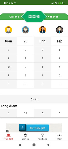Ghi Điểm Đánh Bài Screen 2