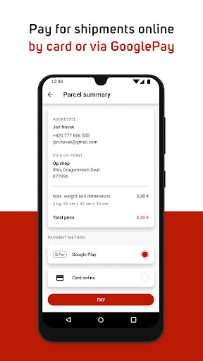 Packeta Screen 3