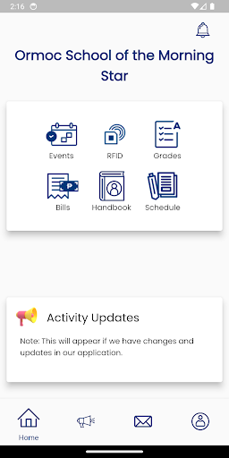OSMS Mobile App Screen 2