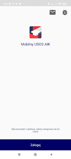 Android application Mobilny USOS UIK screenshort