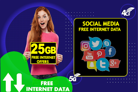 Free MB Daily Free Internet Data Tricks Upto 25 GB 1.0 APK + Mod (Unlimited money) untuk android