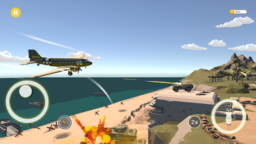 Ace bomber WW2 Warplanes games screenshots 2