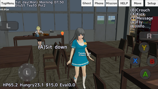 School Girls Simulator screenshots apk mod 5
