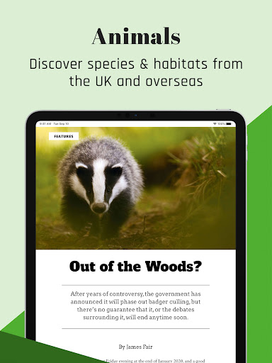 Screenshot of BBC Wildlife Magazine