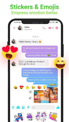 Messenger SMS & MMS  Screenshots 2
