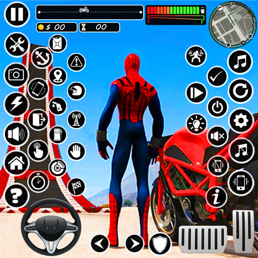 Superhero Tricky Bike Stunt 1.47 Icon