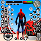 Superhero Tricky bike race (kids games)
