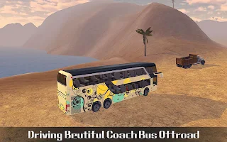 Coach Bus Offroad Driver - Screenshot 3