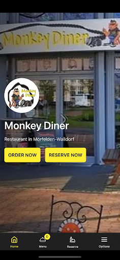Android application Monkey Diner screenshort