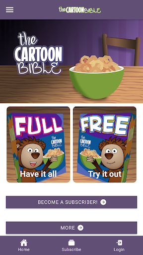 Cartoon Bible Screen 2
