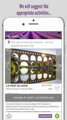 MyVizito Provence Tourism Guid Screen 3