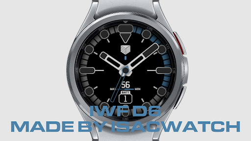 Android application IWF D6 watchface screenshort
