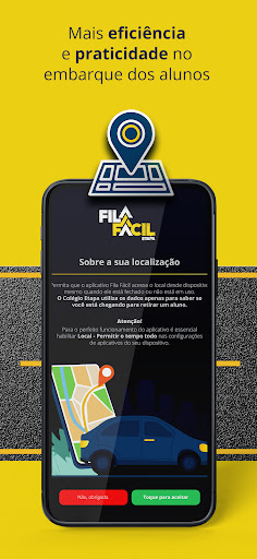 Android application Etapa - Fila Fácil screenshort