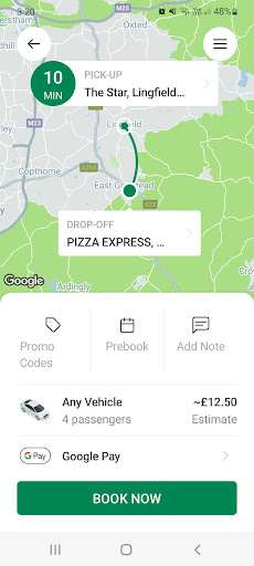 Hammersleys Taxis Screen 3